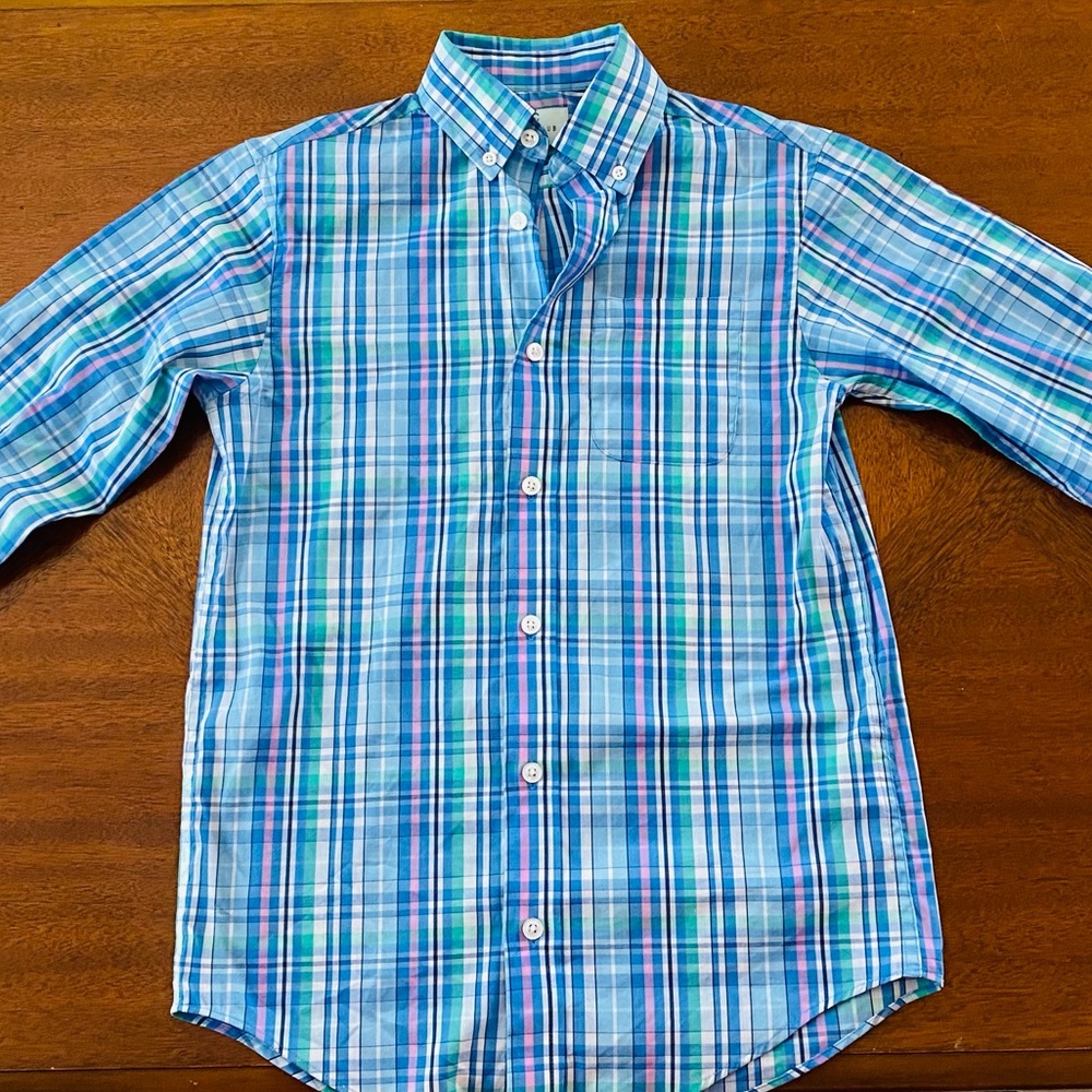 Boys Class/Club Long Sleeve Button-Up Shirt